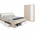 Parisot Schlafzimmer-Set Most 71 in Akazie und Weiß