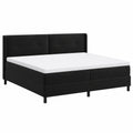 Luxus Boxspringbett 200x200 cm aus Samt, modernes Design, inklusive Matratze