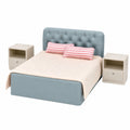 Lundby Puppenhaus Schlafzimmer-Möbelset, 6-teilig, für Minipuppen 1:18, Zubehör ab 3 Jahren